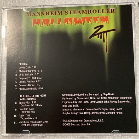 Halloween 2 Creatures Collection CD Mannheim Steamroller Set of 3 - Picture 6 of 9